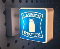 imanes con luz LED para tienda de souvenirs