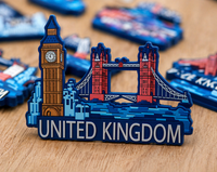 imanes de PVC personalizados para inglaterra