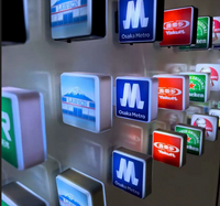 imanes con luz LED personalizados imanes con luz LED personalizados