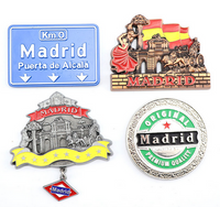 imanes de metal personalizados para la ciudad de madrid