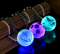 llaveros de cristal con luz led redondos llaveros de cristal con luz led redondos