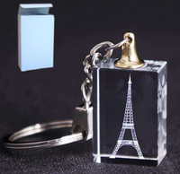 llaveros cristal led souvenirs