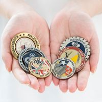 monedas de metal personalizadas
