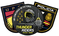 parches policiales de PVC