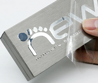 pegatinas de metal a medida