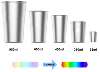 vasos de aluminio a medida en cualquier capacidad