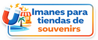 Imanes para tiendas de souvenir