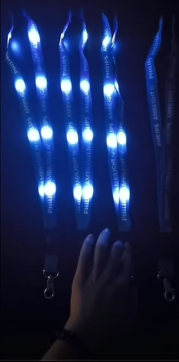 Ver video de lanyard led