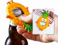 Imanes de PVC abrebotellas personalizados