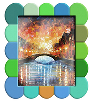 Marcos de fotos personalizados de PVC