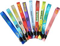 pulseras de tela en sublimación