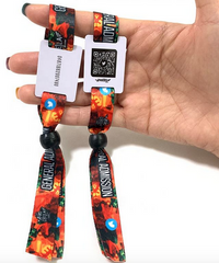 pulseras de tela con codigo QR para grandes eventos pulseras de tela con codigo QR para grandes eventos