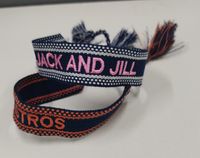 pulseras de hilo bordado para eventos