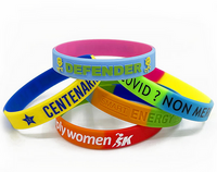 Pulseras de silicona personalizadas