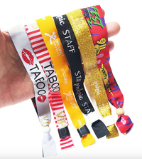 pulseras de tela sublimacion