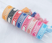 pulseras de hilo bordado personalizadas pulseras de hilo bordado personalizadas