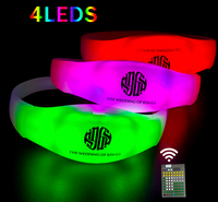 pulseras led diferentes colores