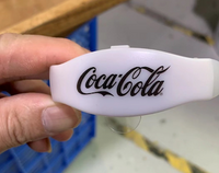 pulseras led para coca cola