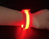 pulseras led con velcro