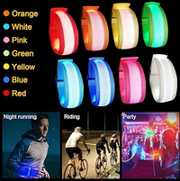 Pulseras de led con velcro Pulseras de led con velcro