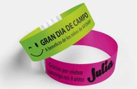 Pulseras de tyvek Pulseras de tyvek