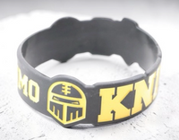 pulsera de silicona con forma