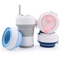 Vasos plegables de silicona alimentaria